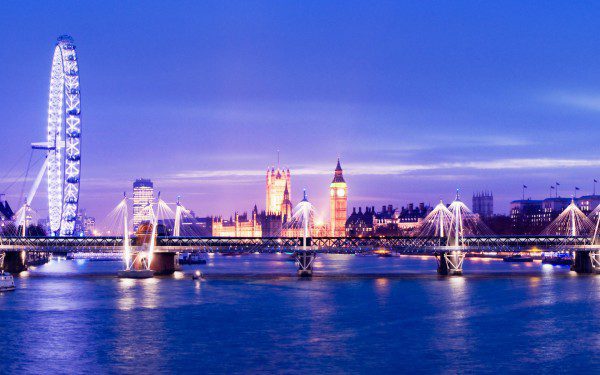 London for PMP certification