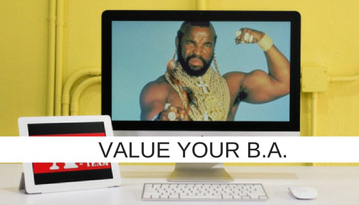 Value your BA
