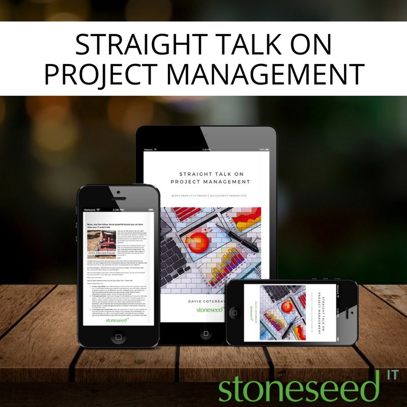 straight talk on project management