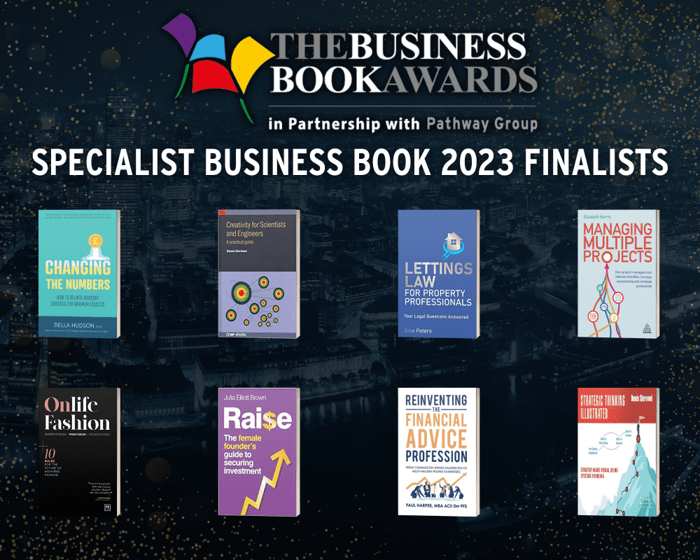 The 8 books that are nominated in the Specialist Business Book awards, including Managing Multiple Projects.